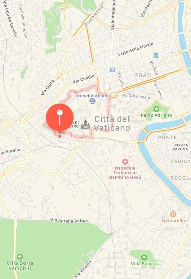 Appartamento Vaticano Рим Экстерьер фото
